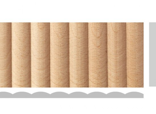 Listwa drewniana rzeźbiona EM00151