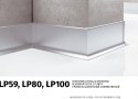 Listwa przypodłogowa aluminiowa LP100 Creativa