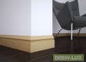 Listwa przypodłogowa jesion 11,7 x 1,9 JASNY tzw. BIAŁY