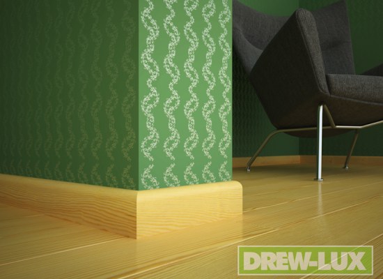 Listwa przypodłogowa sosnowa 6,0 x 1,8 (2,4-2,95)