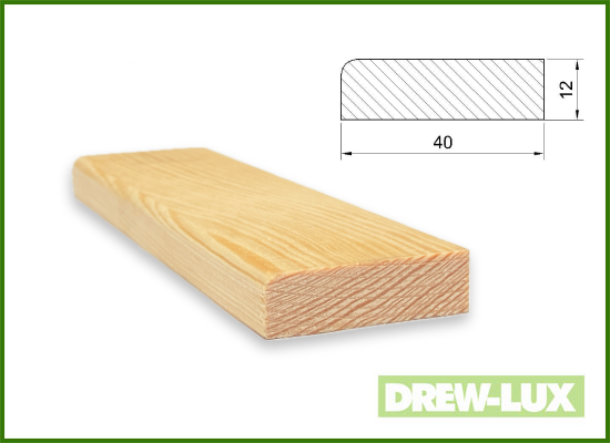 Opaska drzwiowa sosnowa 4,0 x 1,2 (2,45-2,95)