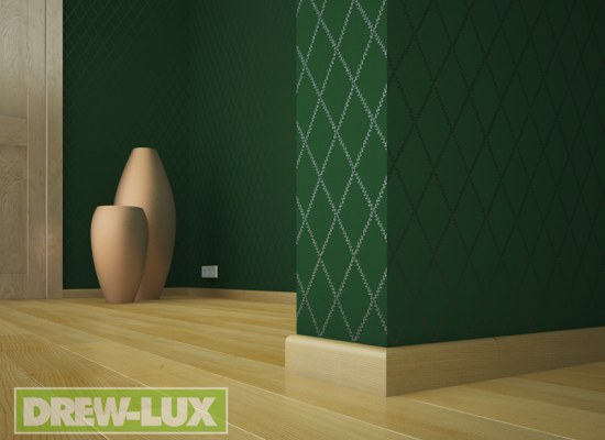 Ash skirting board 6.0 x 1.8 LIGHT, the so-called