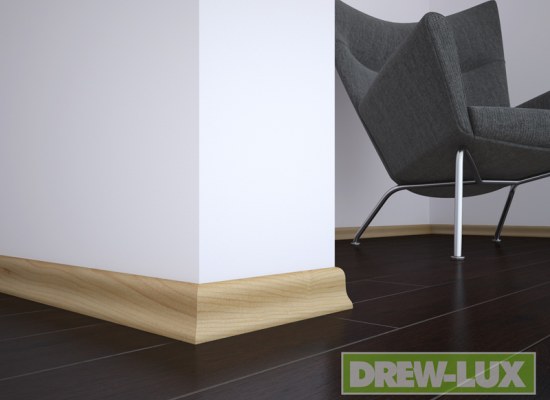 Ash skirting board 5.0 x 2.2 (2.45-2.95)