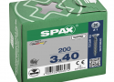 Wkręt do boazerii SPAX 3,0 x 40 mm, Wirox Z51, 200 sztuk