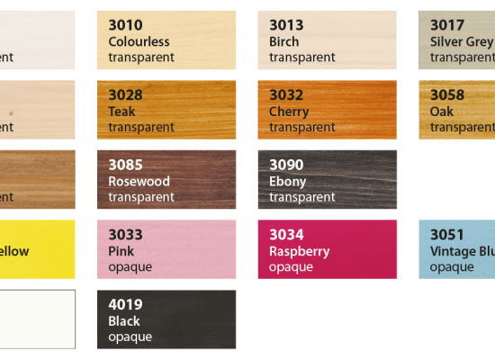 Wosk kolorowy Classic 0,125l 3028 Teak transparentny