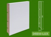 Listwa przypodłogowa MDF biała lakierowana - 150*16 R1