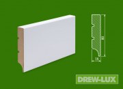 Listwa przypodłogowa MDF biała lakierowana - 80*16 R1