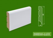 Listwa przypodłogowa MDF biała lakierowana - 80*16 R10