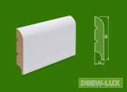 Listwa przypodłogowa MDF biała lakierowana - 80*16 R20