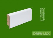 Listwa przypodłogowa MDF biała lakierowana - 60*16 R10