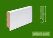 Listwa przypodłogowa MDF biała lakierowana - 80*19 R1