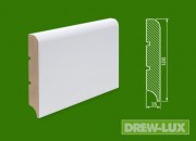 Listwa przypodłogowa MDF biała lakierowana - 100*16 R10