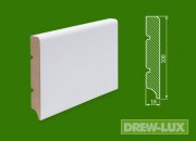 Listwa przypodłogowa MDF biała lakierowana - 100*16 R5