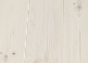 Deska podłogowa sosnowa malowana na biało klasa A 132 x 26,5/3,84