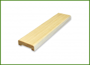 Opaska drzwiowa sosnowa 4,0 x 1,2 - z podcięciem