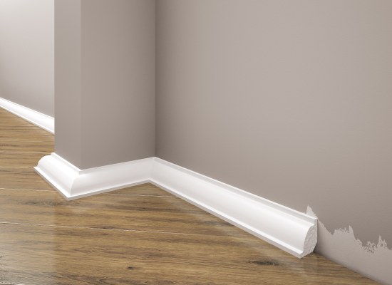 Skirting boards extruded polystyrene 21*21