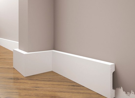Skirting boards extruded polystyrene 70*16