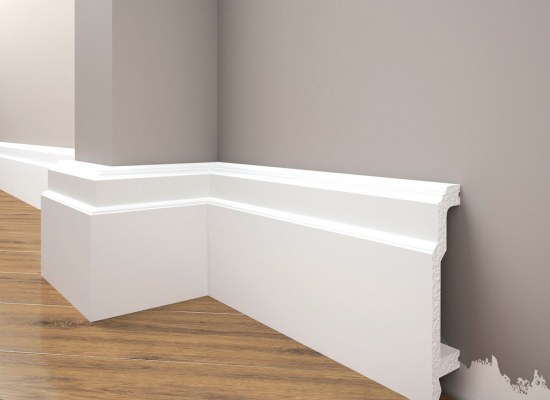 Skirting boards extruded polystyrene 103*22