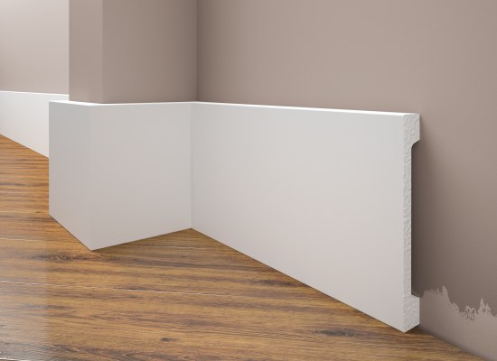 Skirting boards extruded polystyrene 119*16
