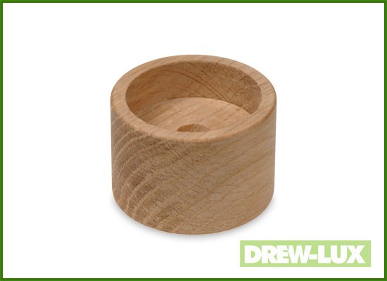 Wooden sleeve for drilling axles in Ø 50 handrails