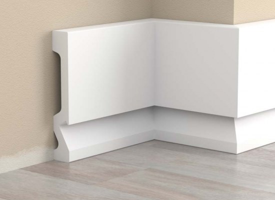 Skirting boards extruded polystyrene 100*16 Creativa LPC-29LE