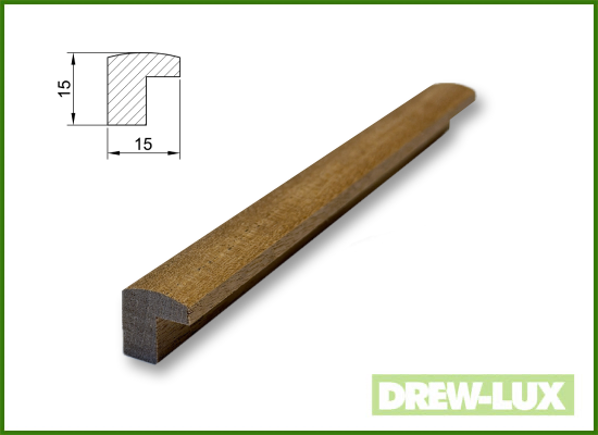 Listwa obrazowa 1,5 x 1,5 Mahoń/Sapelli