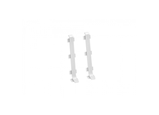 LL80 connector - set of 2 pieces RAL9003 WHITE