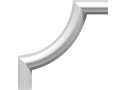 Narożnik do listwy naściennej gładkiej LNG-20-1
